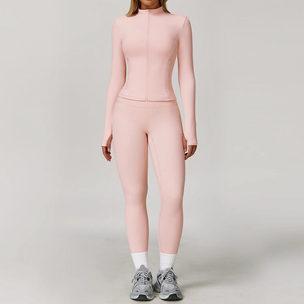 2/3PCS Yoga Suit Sports Set Gym Set Women Tracksuit Running Workout Clothes Long Sleeve Sports Bra Athletic Wear Yoga Clothing