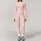 2/3PCS Yoga Suit Sports Set Gym Set Women Tracksuit Running Workout Clothes Long Sleeve Sports Bra Athletic Wear Yoga Clothing