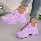 Women Sneakers 2026 New Fashion Chunky Sneakers Women Outdoor Tennis Platform Sports Shoes for Women Lightweight Designer Shoes