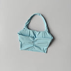 Backless Sports Bra – Athletic Yoga Crop Top
