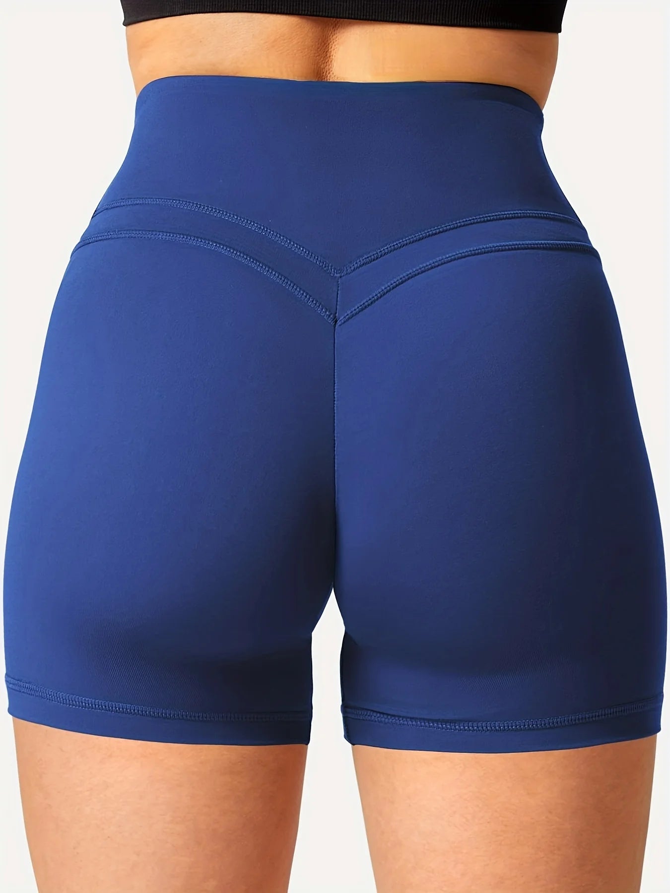 Workout Shorts For Women, High Waist Running Scrunch Gym Yoga Biker Shorts, Women's Activewear