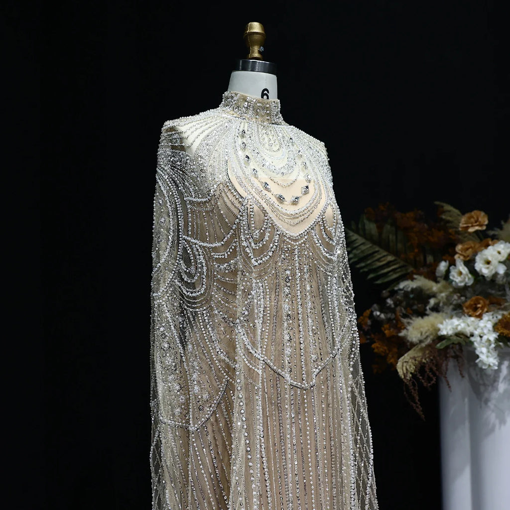 Customized Evening Dresses Luxury sexy Prom Dress Caftan Nude Wedding Formal Elegant Exquisite High Quality Party Gown for Women