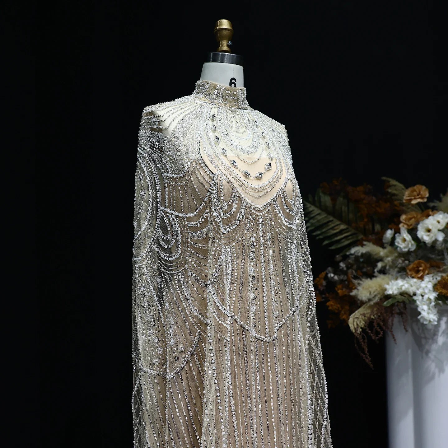 Customized Evening Dresses Luxury sexy Prom Dress Caftan Nude Wedding Formal Elegant Exquisite High Quality Party Gown for Women