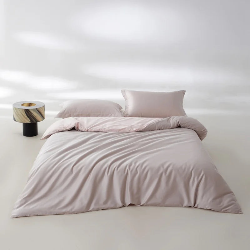 1pc Egyptian Cotton Duvet Cover Solid Color 100% Cotton 800 Thread Count Quilt Cover Korean Minimalist Style Bedding Ultra Soft