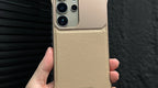 Luxury Leather Frameless Aromatherapy Case for Samsung Galaxy S25 S24 S23 Plus Ultra For Magsafe Magnetic Hybrid Shockproof Capa
