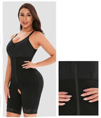 Women's Belly Tummy Control Butt Lifting Zipper Postpartum BodyShaper Fajas Colombian Double Compression Corset Waist Trainer