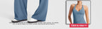 NCLAGEN Straight-Leg Pants Ultra Soft Butter Fabric Women's Mid-Waist Yoga Pants GYM Naked Feel Pilates Running Sport Trousers