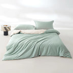 1pc Egyptian Cotton Duvet Cover Solid Color 100% Cotton 800 Thread Count Quilt Cover Korean Minimalist Style Bedding Ultra Soft