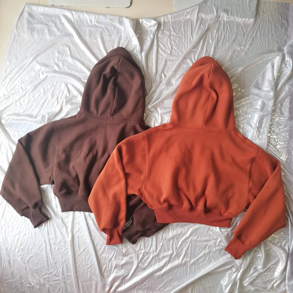 Wholesale Fleece Hoodie with Jogger Pant Sweat Suit Fall Winter 2 Piece Set Tracksuit Women Sports Outfit Two Piece Solid Casual