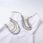 Women Mermaid Sexy White Sleeveless Bandage Long Dress Mesh Backless Strapless Diamonds Bodycon Party Evening Wedding Gowns