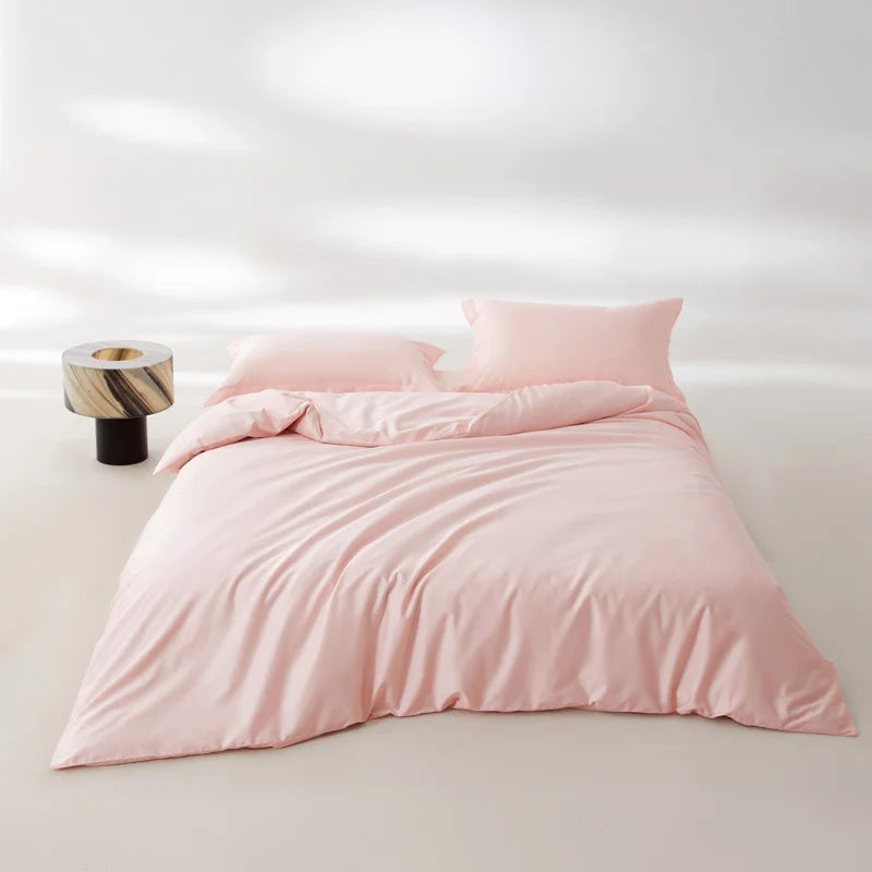 1pc Egyptian Cotton Duvet Cover Solid Color 100% Cotton 800 Thread Count Quilt Cover Korean Minimalist Style Bedding Ultra Soft