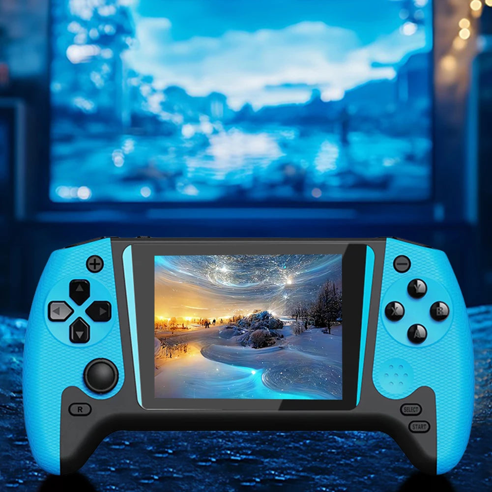 Retro Handheld Game Console 3.5inch LCD Screen Built-in 500 Games Gaming Console 1200mAh Nostalgic Game Console for Kids Adults