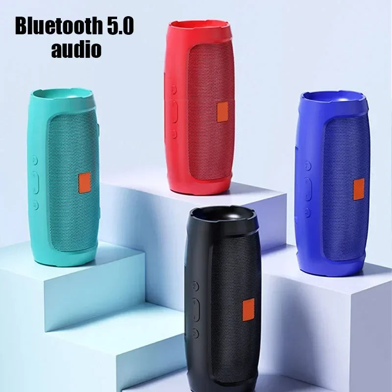 Portable Subwoofer Bluetooth Speakers Outdoor Stereo Surround Waterproof Loudspeaker Wireless Sound Box Support FM Radio TF Card Main image