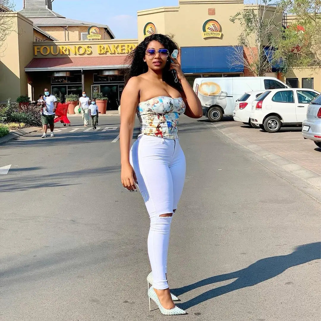 2025 & 2026 Spring New Women's White High Waist Ripped Jeans Fashion Slim Stretch Denim Pencil Pants Casual Female Clothing S-3XL