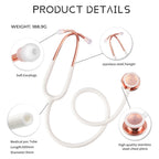 Medical Double Sided Stethoscope Professional Portable Cardiology Stethoscope Medical Equipment Nurse Doctor Stethoscope