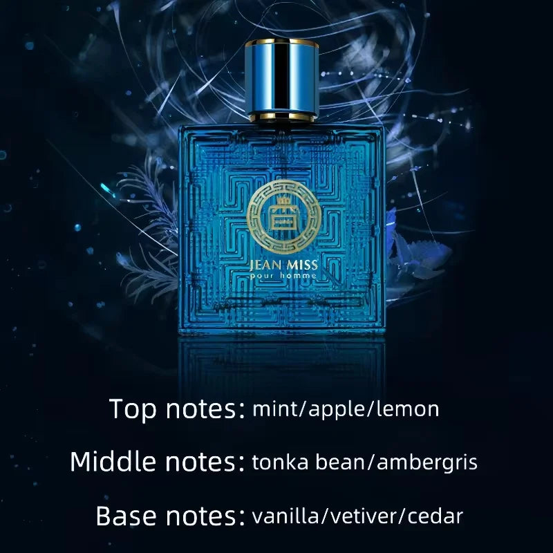 Charming Cupid Men Perfume Long-Lasting Fragrance Fresh Natural Dating Eau De Toilette Cologne Citrus Ocean Body Spray For Man
