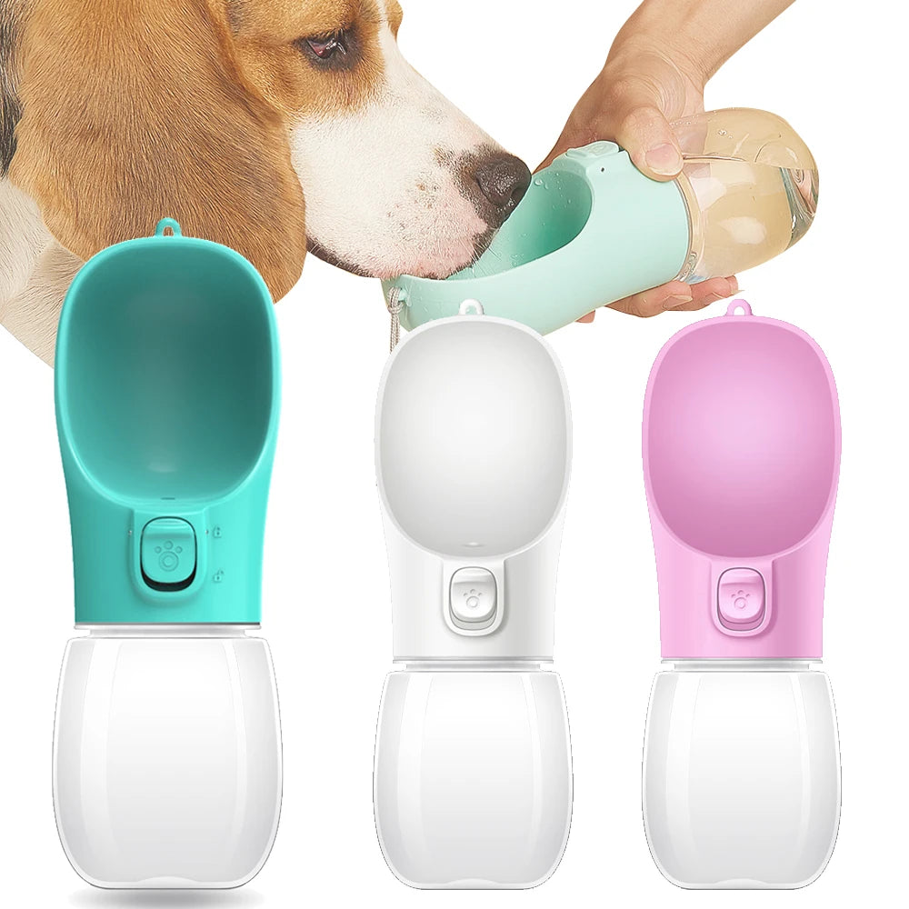 Portable Dog Water Bottle For Small Large Dogs Cat Outdoor Leakproof Walking Drinking Bowls Chihuahua French Bulldog Supplies Main image