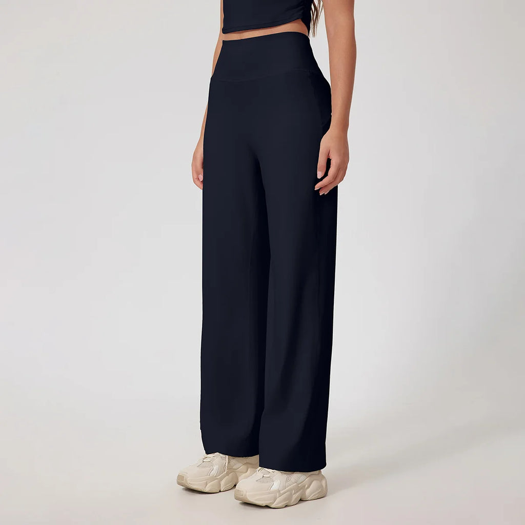 New Women Sportswear Yoga Set Sport Suit Gym Workout Clothes Gym Vest Crop Top High Waist Straight leg Pants Fitness Sports Wear