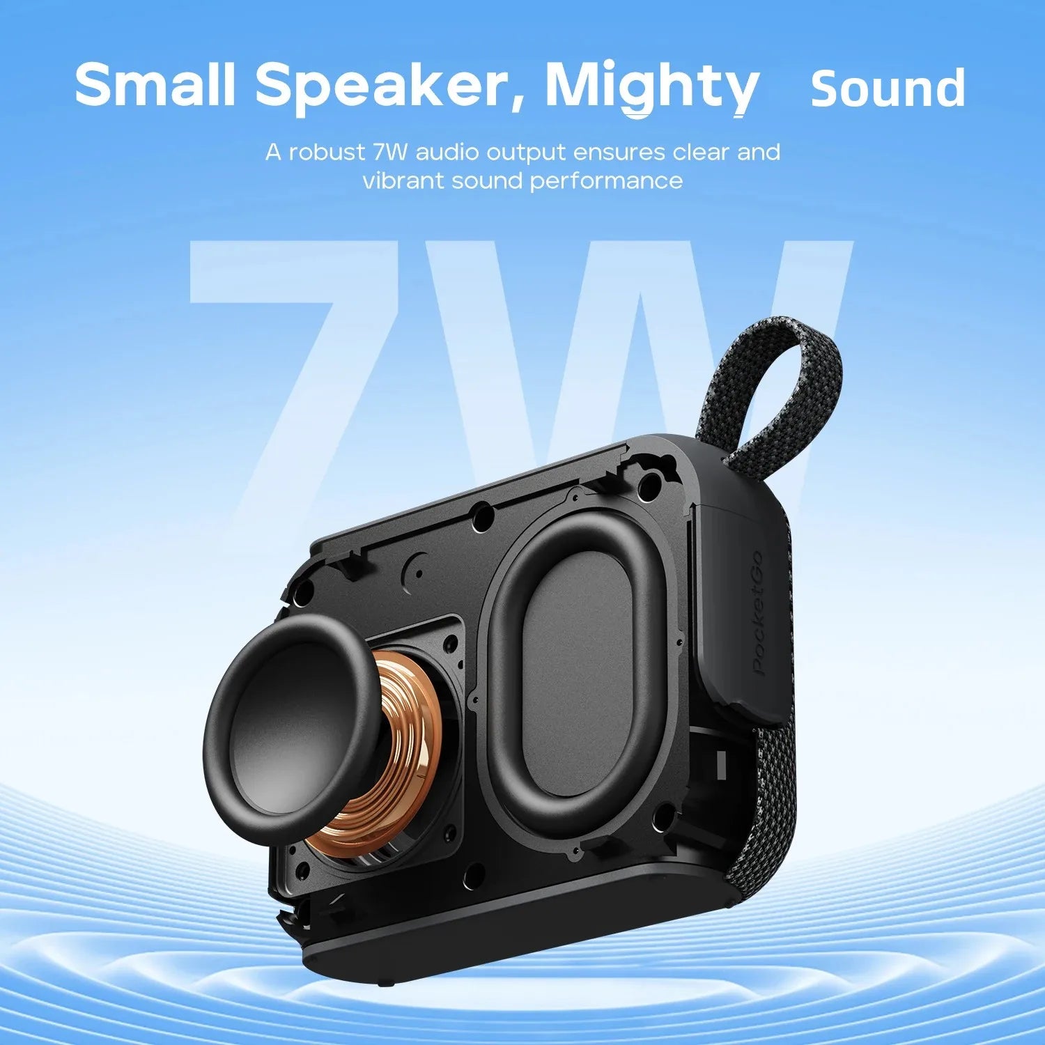 Tribit PocketGo Portable Bluetooth Speaker IP68 Waterproof BT6.0 Outdoor Pool Party Camping Travel with Built-in Mic TWS APP EQ Secondary image