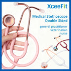 Medical Double Sided Stethoscope Professional Portable Cardiology Stethoscope Medical Equipment Nurse Doctor Stethoscope
