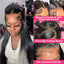 Straight 250 Density Real Full Lace Human Hair Wig Brazilian Pre Plucked 360 HD Full Lace Invisible Strap Snug Fit Wig For Women