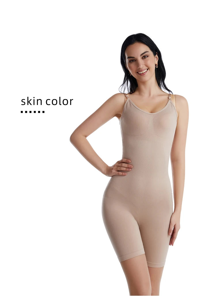 Women Bodysuit Shapewear Tummy Control Full Body Shaper Slimming Sheath Butt Lifter Push Up Thigh Slimmer Abdomen Shapers Corset