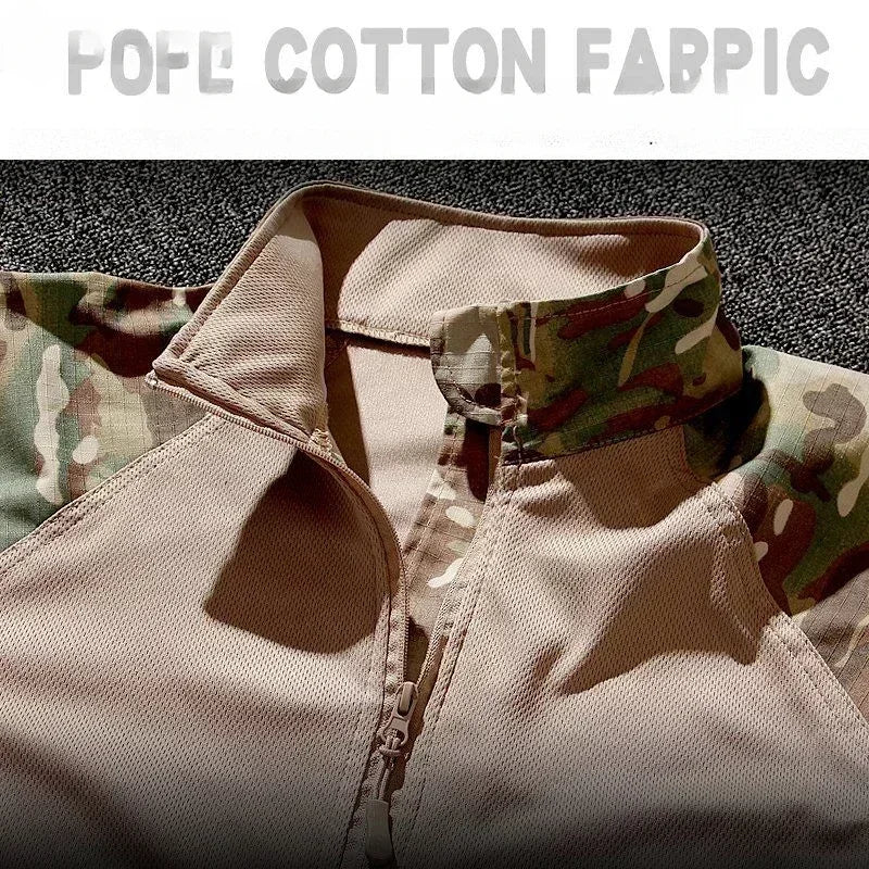 Outdoor Tactical Suit Men Airsoft Combat Shirts Paintball Uniform Hunting Assault Set Special Forces Shooting Top Cargo Pant Men