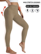 Women's Super Soft Leggings High Elasticity No See Through Workout Yoga Running Athletic Push Up Gym Long Fitness Leggings