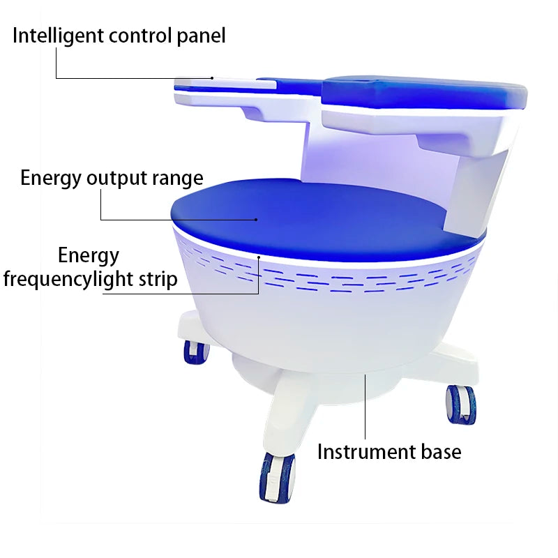 EMS Pelvic Floor Muscle Training Chair - Personal Muscle Stimulator for Urinary Incontinence Treatment Home Health Care Equipmen