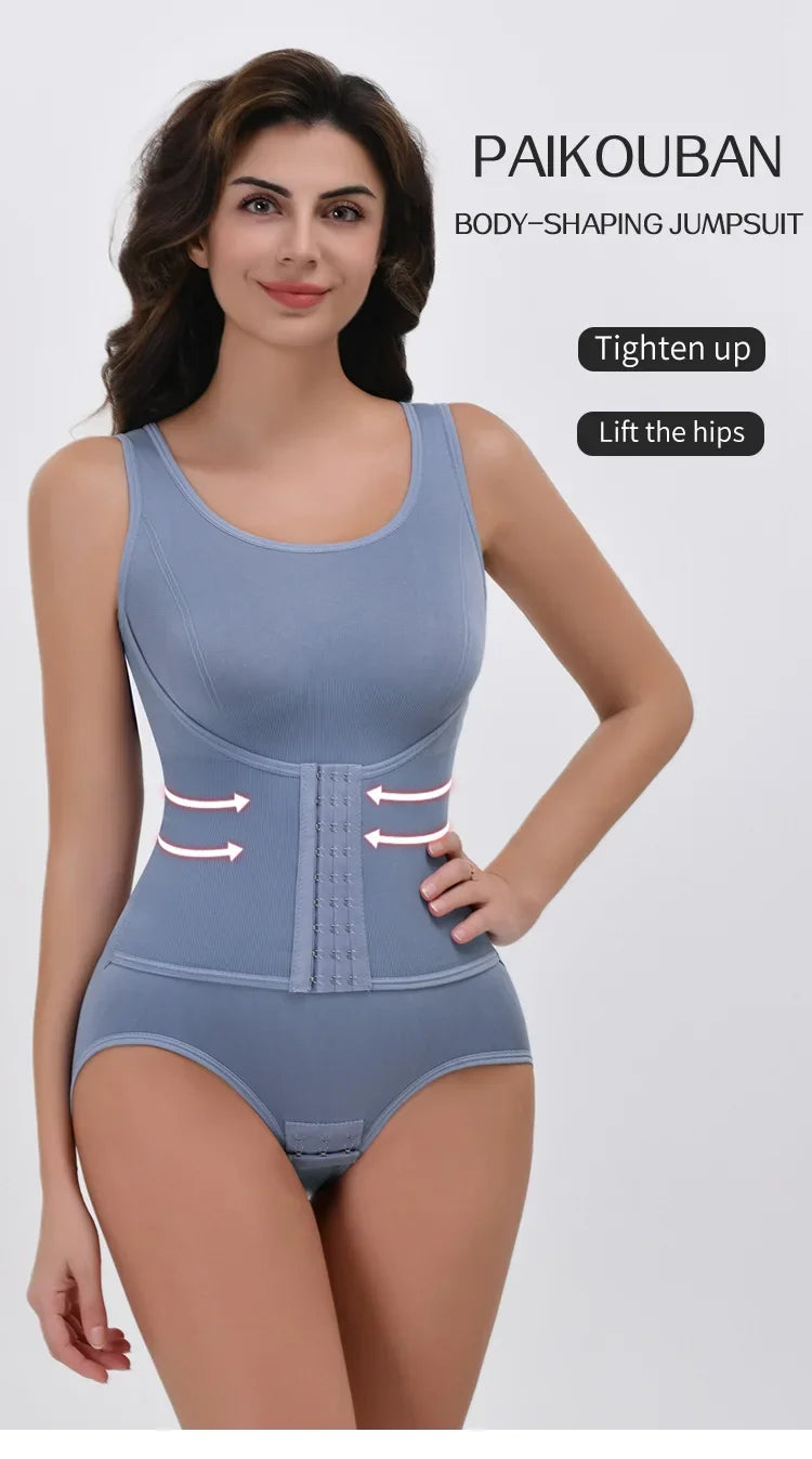 Body Shaper Women Seamless Tummy Control Slimming Sheath Flat Belly for Underwear Plus Size Shapewear Bodysuit Fajas Colombianas
