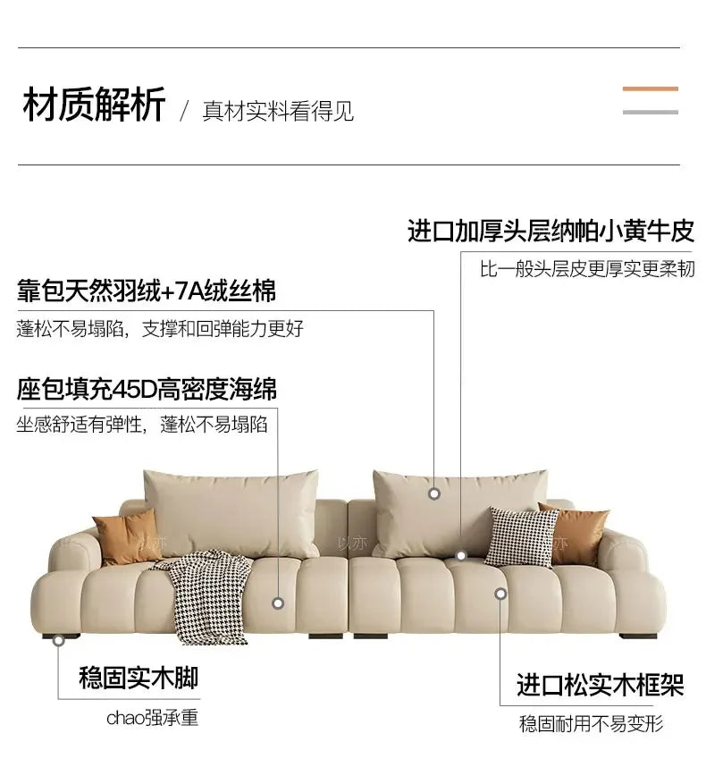 Living Room Sofas Luxury Sofa Single Designer Furniture Home Large Lounge Bed Floor Couch Relaxing Divano Adhd Unique Furniture