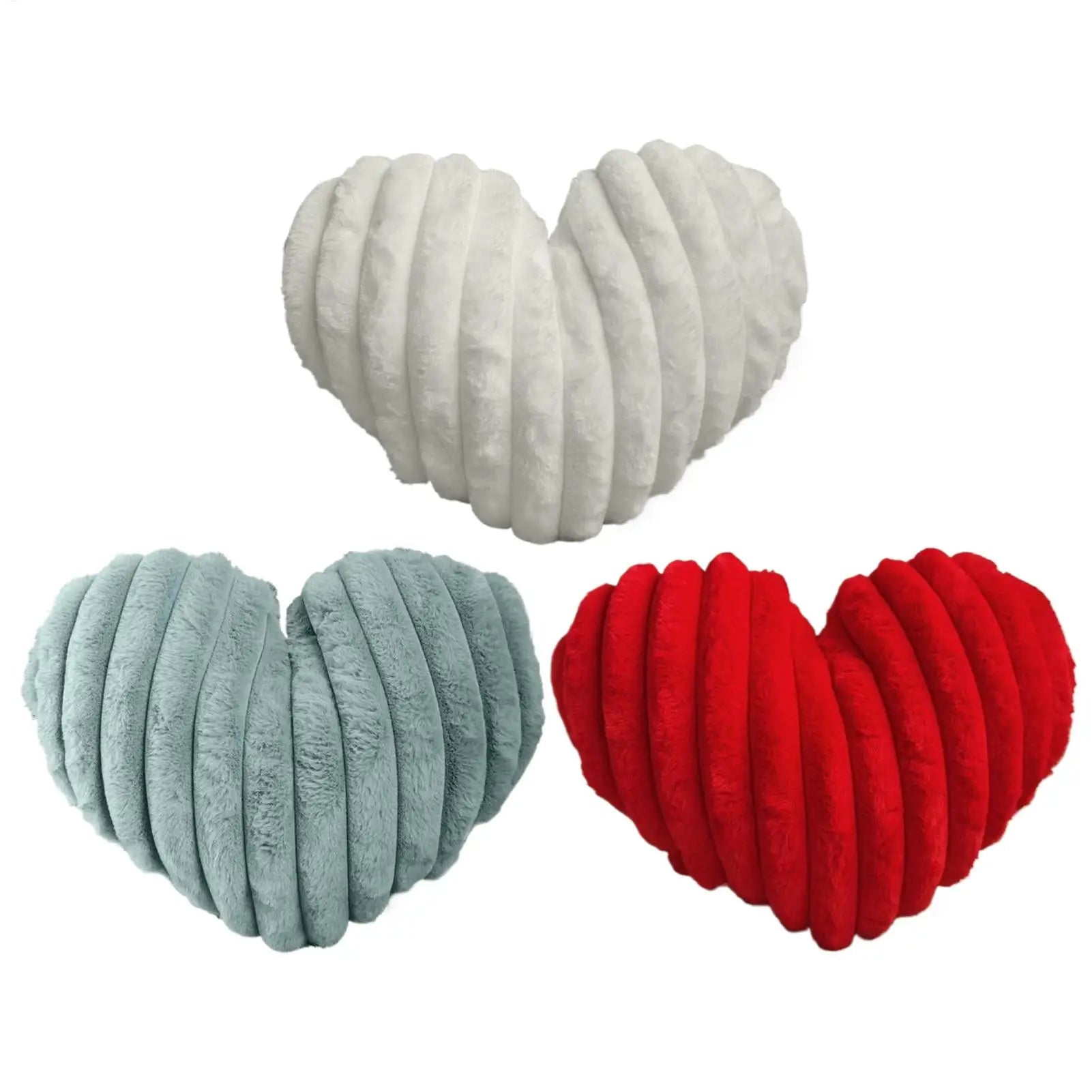Heart Decorative Throw Pillow Living Room Bedroom Creative Cute Heart Pillow Home Soft Comfort Heart Shape Pillow Decoration Main image