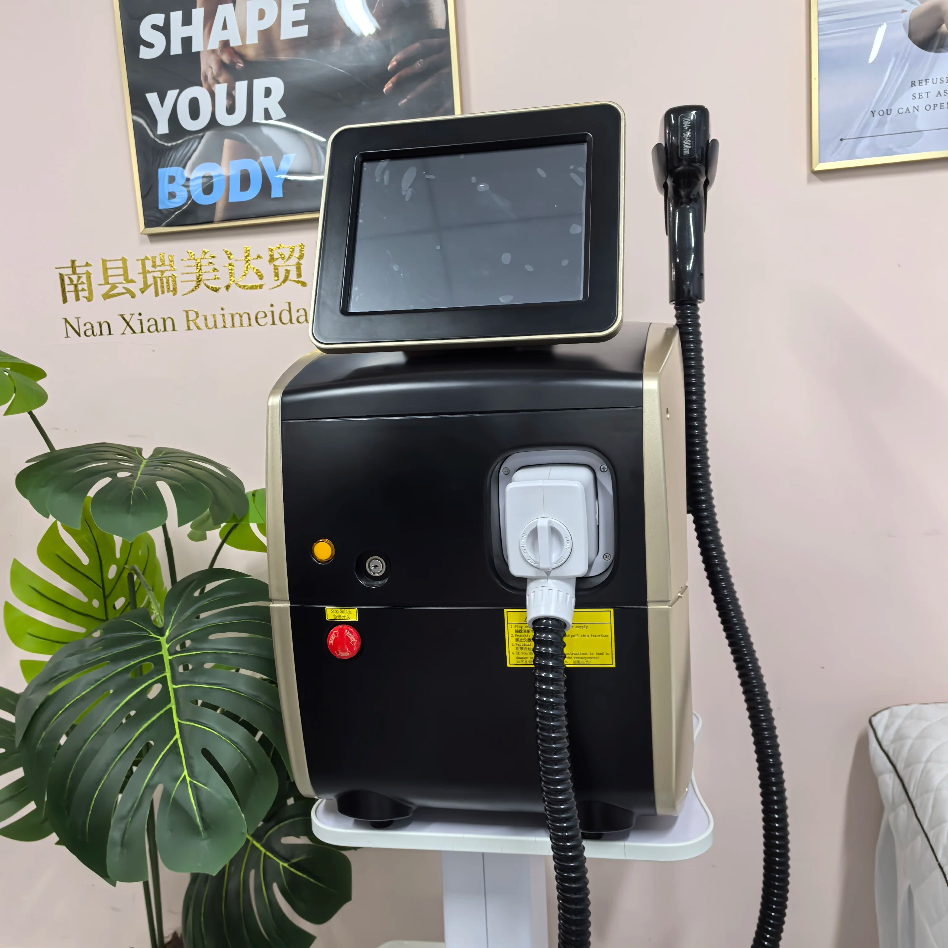 Powerful 5000W Alexandrite Ice Platinum Laser Epilator Professional Diode Laser Machine Permanent Hair Remover For Woman