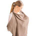 Breathable Breastfeeding Cover Baby Feeding Nursing Covers Adjustable Nursing Apron Outdoor Privacy Cover Mother Nursing Cloth