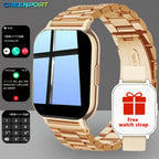 Smart Watch for Men & Women - Multi-Function Fitness Tracker with Call/Message/Weather/Alarm/Remote Camera Control, USB-Powered
