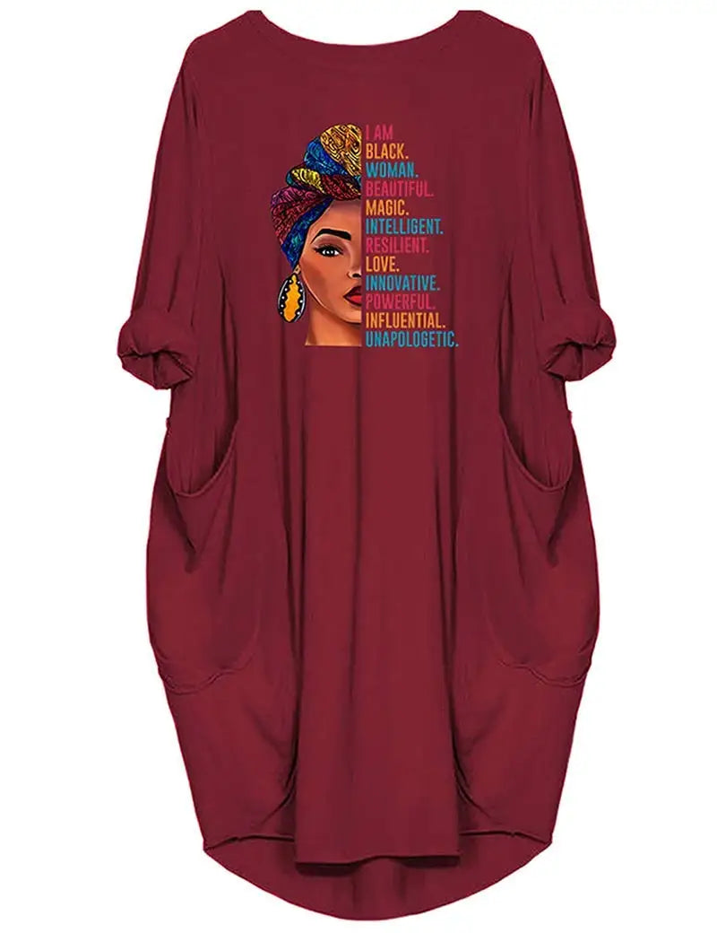 Plus Size Women Short Sleeve O-Neck Loose Casual Dresses Main image