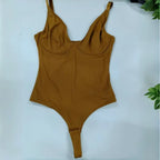 Women's sports clothing, low neck suspender, top yoga fitness bodysuit, tight fitting clothing, women's underwear, women's sexy