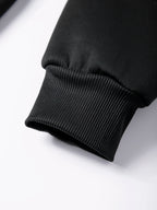 Winter Lambswool Zipper Hoodies Thicken Warm Jackets Long Sleeve Sweatshirts Casual Sports Fleece Black Coats Hooded Men Coat To