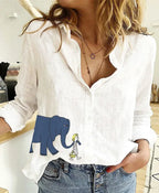Women Clothing Shirts for Women Tops Tshirts Cotton Linen Casual Fashion Clothes Tees Spring Elegant Streetwear Autumn