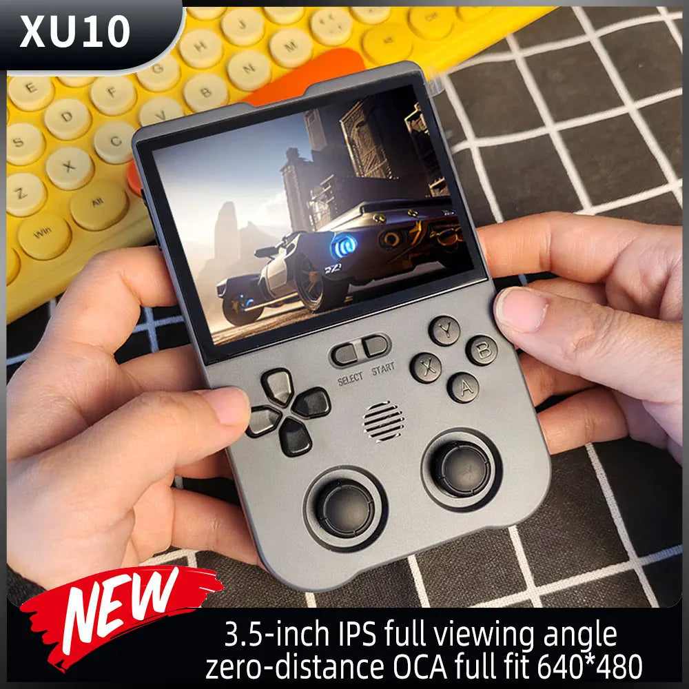 Coopreme XU10 Handheld Game Console 3.5" IPS Screen 3000mAh Battery Linux System Magicx Portable Video Game Console Main image