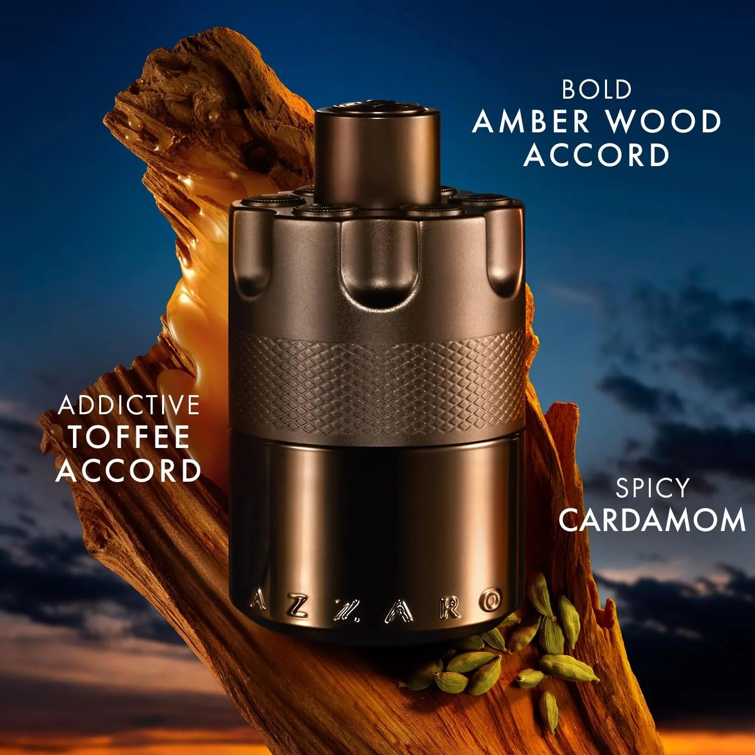 Azzaro The Most Wanted EPP Intense - Woody & Seductive,Fougère, Ambery & Spicy - Lasting Wear - Luxury Perfumes for Men Secondary image