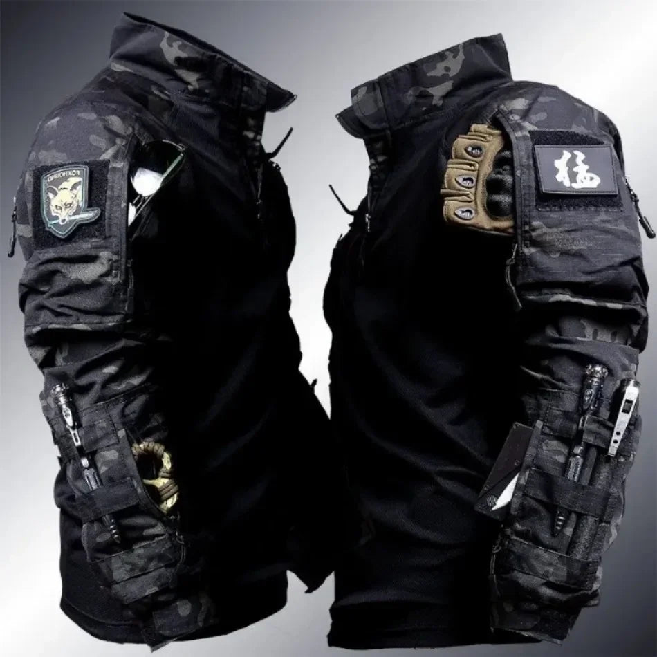 Outdoor Tactical Suit Men Airsoft Combat Shirts Paintball Uniform Hunting Assault Set Special Forces Shooting Top Cargo Pant Men