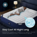 XL Mattresses, 12 Inch Twin XL Mattress in a Box, Medium Pocket Spring and Gel Memory Foam Hybrid Mattress for Superior Comfort