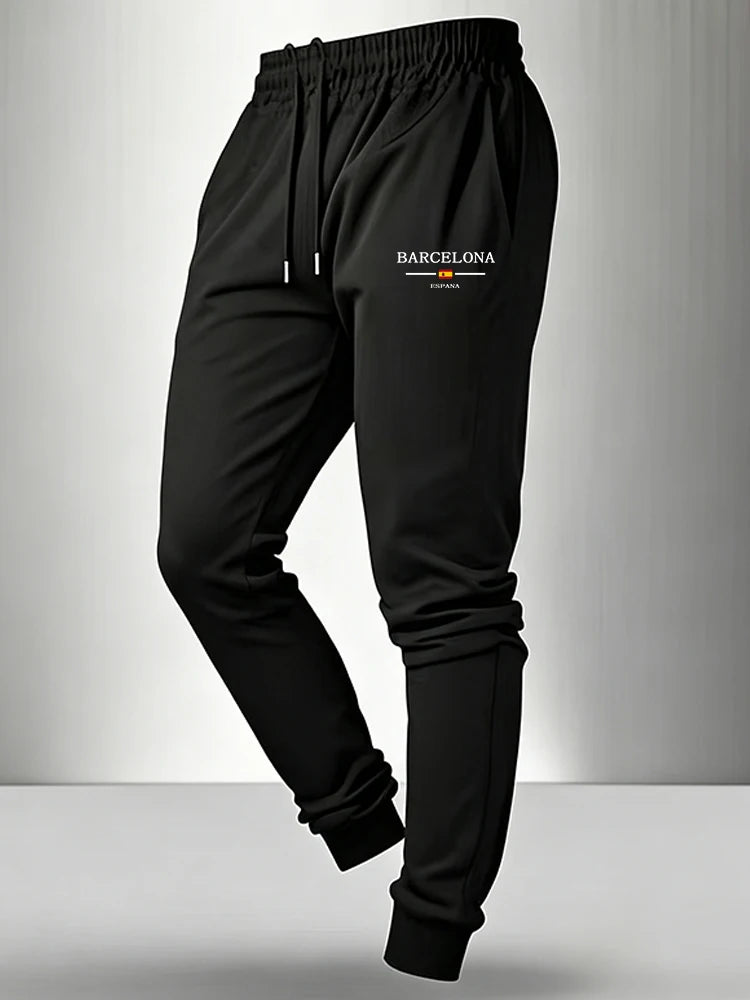 Men's Tracksuit Printing Casual Hoodies Sweatshirts Outfits Outdoors Gym Sports Jogging Clothing Autumn Winter Fitness 2 Pcs Set