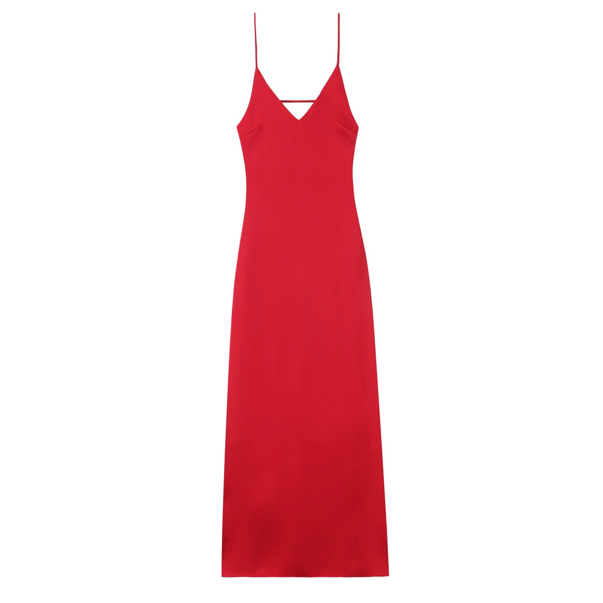 HH Women Summer Yellow Stain V Neck Sling Dress Elegant Sleeveless Loose Maxi Robes 2026 New Ladies Party Holiday Dresses
