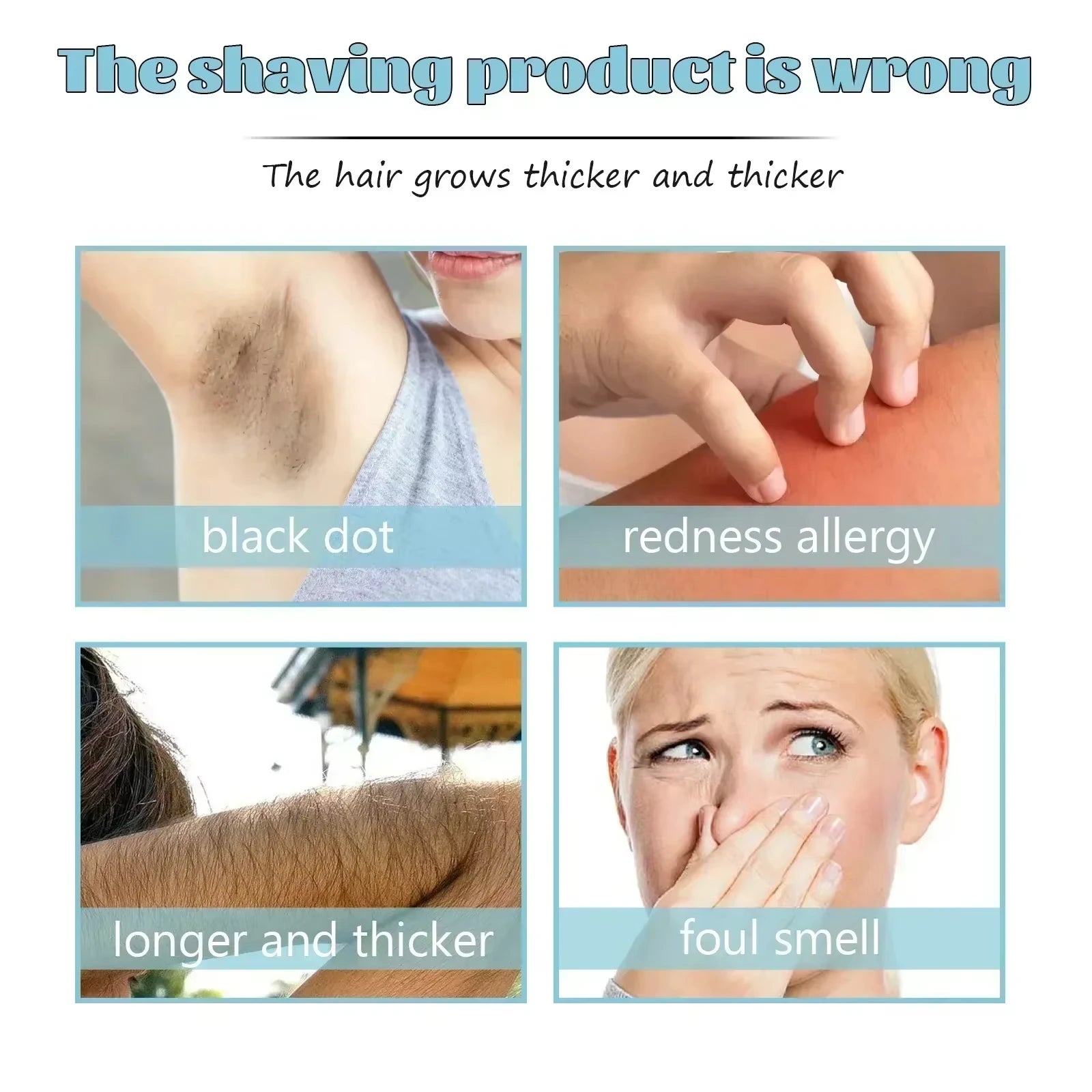 Natural Hair Inhibiting Spray Gently Soothes Nourishes Skin Painless Depilatory Agent Inhibits Hair Growth in Chest Armpit Thigh