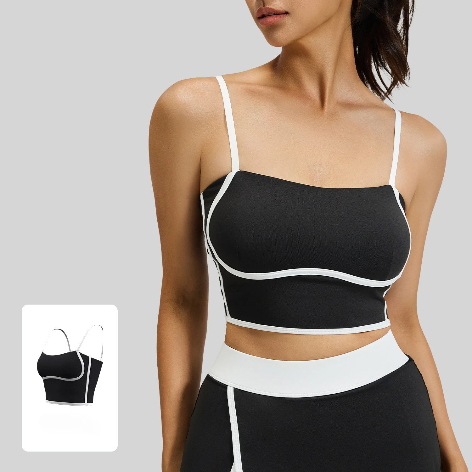 Women's Yoga Sports Bras Padded Gym Top Beauty Back Workout Crop Top Adjustable Shoulder Strap Fitness Bra Tight Yoga Wear