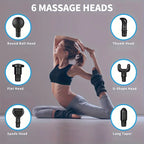 Fascial Massage Gun Electric Percussion Pistol Massager Body Neck Back Deep Tissue Muscle Relaxation Fitness Tool For Shoulder