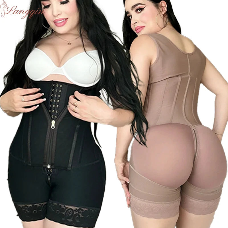 Women High Compression Girdle Shaper Postpartum Belly flat Sheath Waist Trainer  Colombia Abdomen Control Shapewear Main image