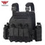 YAKEDA Quick Release 1000D Nylon Tactical Outdoor Vest With Adjustable and Molle System for Airsoft Hunting